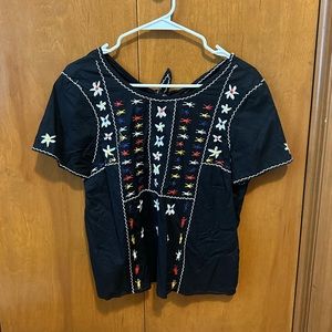 Madewell patterned top